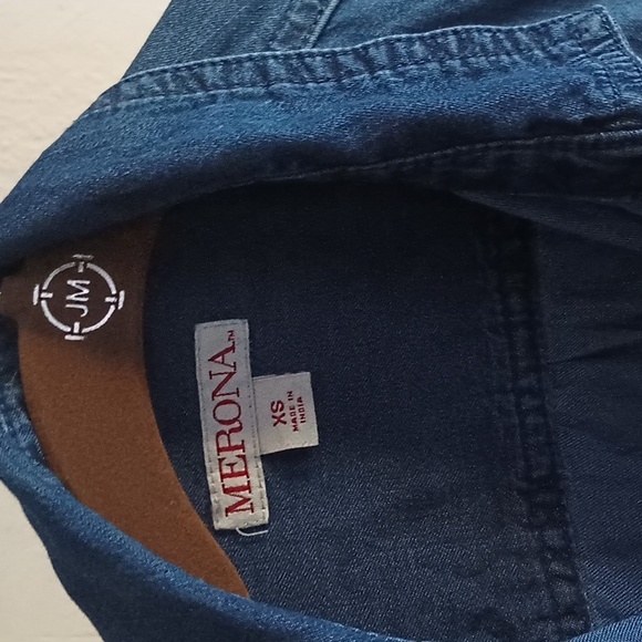 Jean shirt merona XS - Picture 2 of 6